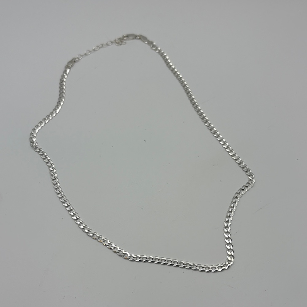 LIRM Sterling Silver Chain Necklace